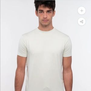 esntls celadon green bamboo tee